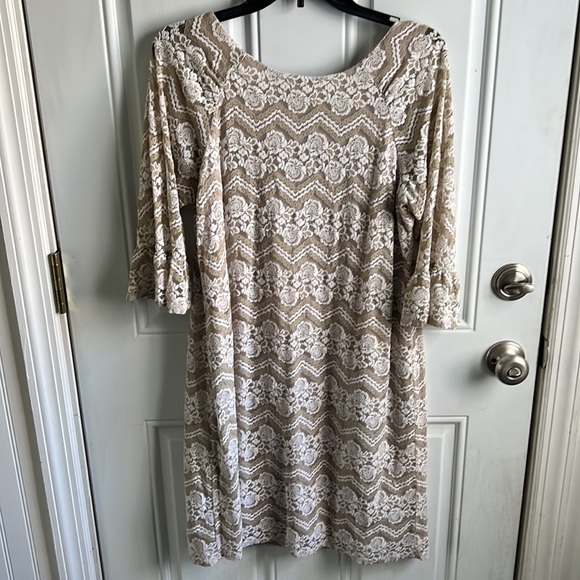 Cream Rabbit Rabbit Rabbit dress - Picture 4 of 5